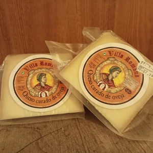 Queso curado de oveja Villarromana cuña