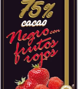 Santocildes 75% cacao con frutos rojos